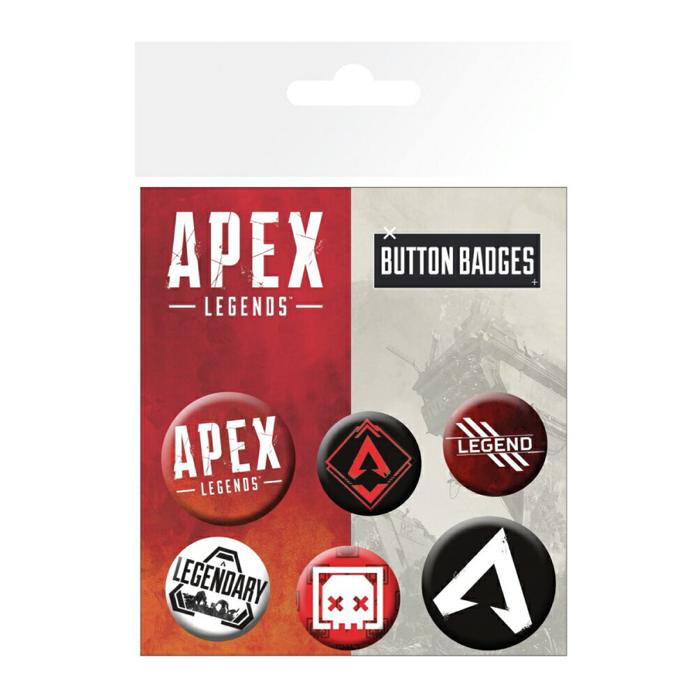 【公式ライセンスグッズ】Apex Legends アイコンバッジセット（6個入り）