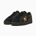 【公式ライセンスグッズ】キッズ PUMA x ワンピース 黒ひげ スウェード スニーカー