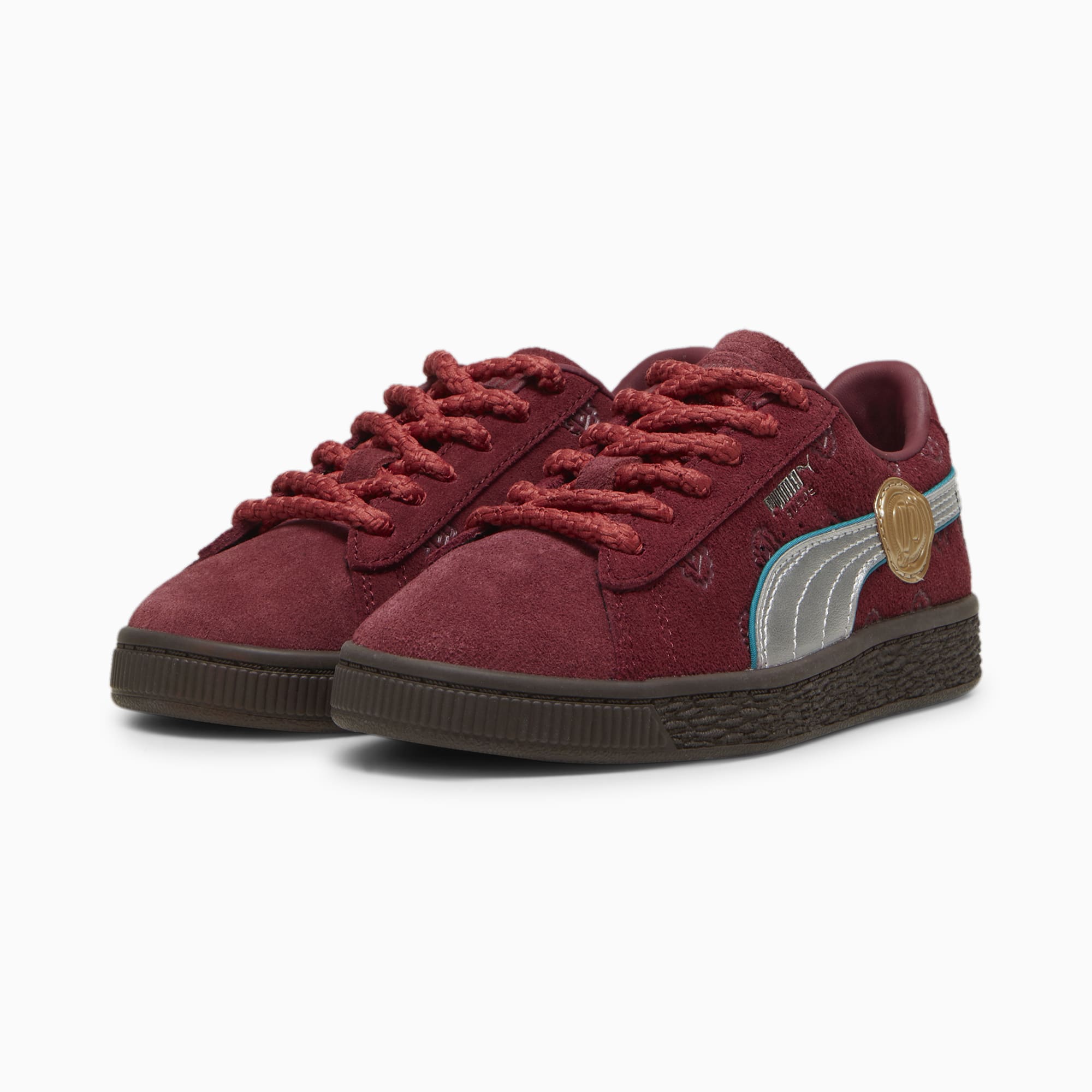 【公式ライセンスグッズ】キッズ PUMA x ワンピース 赤髪のシャンクス スウェード スニーカー