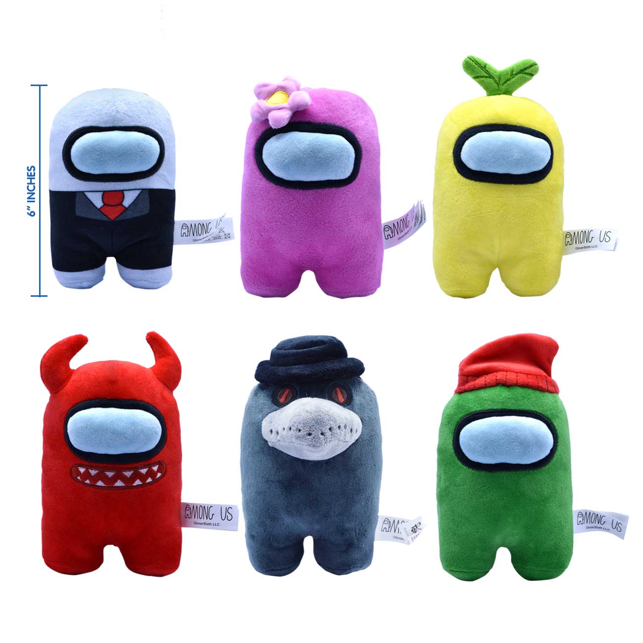 【公式ライセンスグッズ】Among Us 6インチプラッシュ