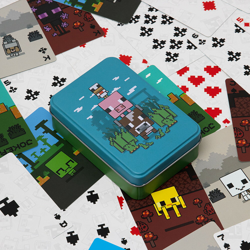 INFOLENS GEEK SHOP 楽天市場店の【公式ライセンス商品】マインクラフト トランプ（アニマル柄）｜アングル3