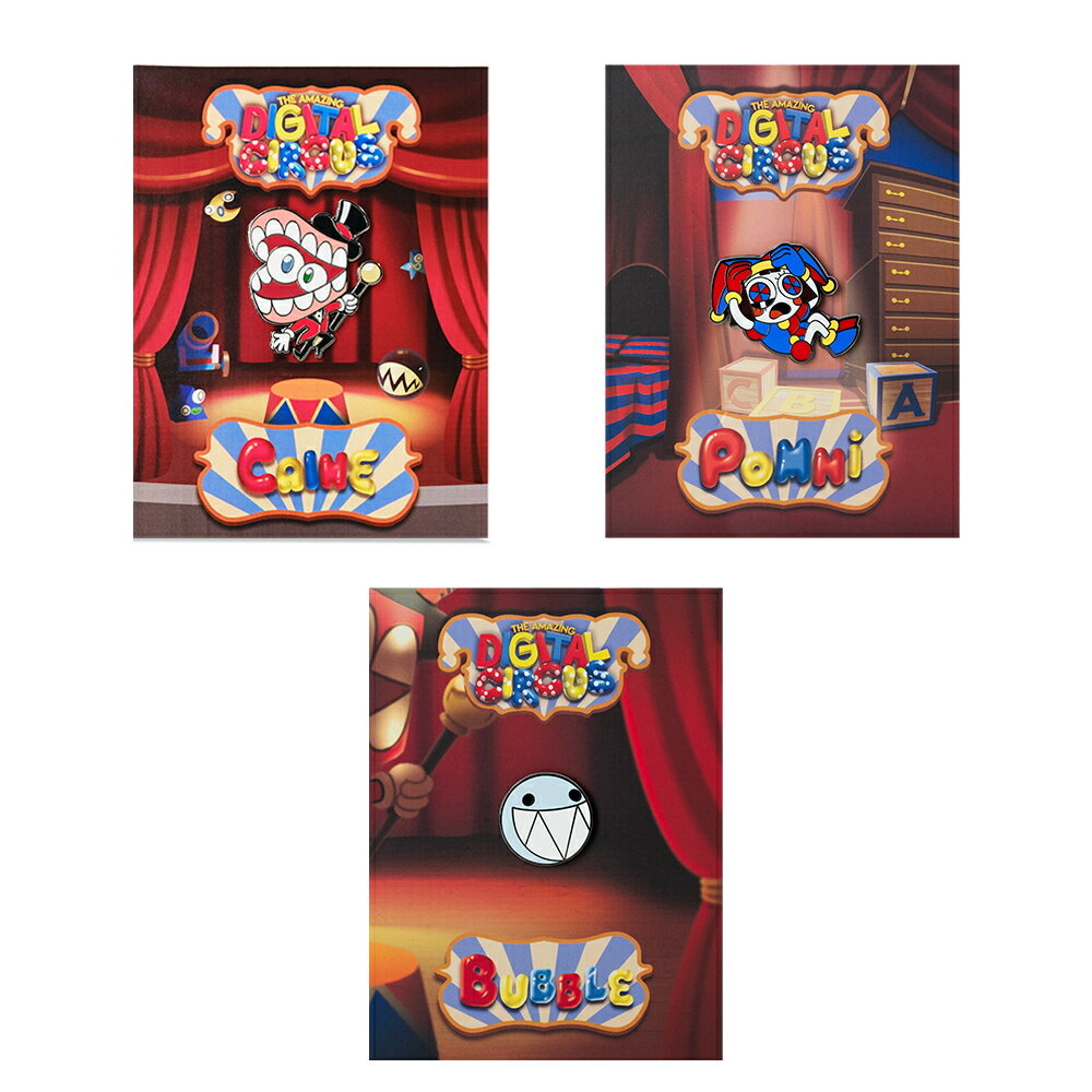 【公式ライセンス商品】アメイジングデジタルサーカス ピンバッジ