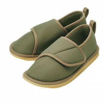 同梱不可転倒予防シューズつま先つき LL うぐいす 091285