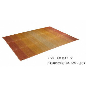 同梱不可カーペット 日本製 KOBA-GUARD 抗菌防臭 約190×300cm オレンジ 1070480205003