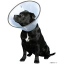 同梱不可FANTASY WORLD 犬・猫用ラクラクペットカラー VET Collar(ベットカラー) Mサイズ クリア・VC-3