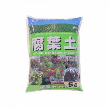 同梱・代引不可あかぎ園芸 腐葉土 5L 10袋 1060511