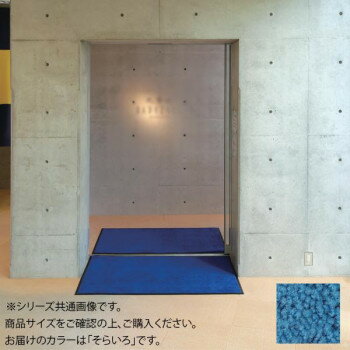 同梱・代引不可インドアマット ブライトマットII 30号 150×180cm そらいろ