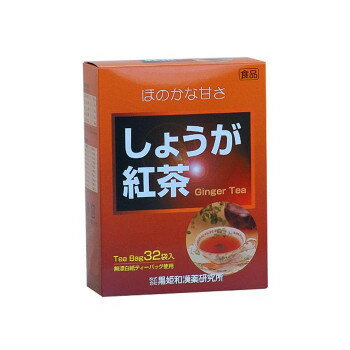 同梱・代引不可黒姫和漢薬研究所 しょうが紅茶 3.5g×32包×20箱セット
