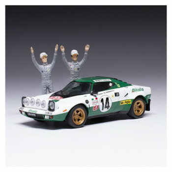 ixo イクソ 1/43スケール ランチア ストラトス HF 75モンテカルロ ♯14 Munari/Mannucci フィギュア付 S..