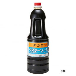 同梱不可和泉食品　タカワウスターソース　1.8L(6本)