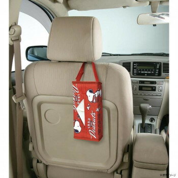 SNOOPY スヌーピー レトロティッシュケース スヌーピー レッド SN207 [2]