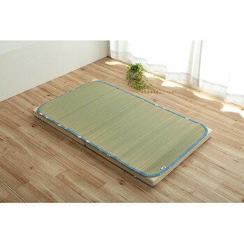 同梱不可日本製 い草シーツ 子供用 星柄 約70×120cm ブルー 1120020043001