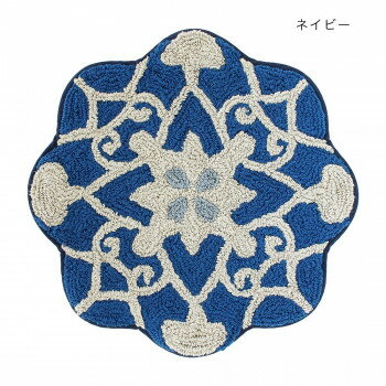 マット ペルシャ ネイビー 14222873179