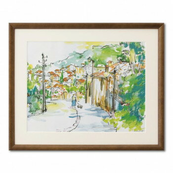 スケッチ額　パルク　F6　ブラウン　33H00300609