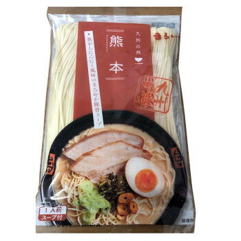 同梱・代引不可まるいち 熊本ラーメン スープ付 1人前×40入 Z4243