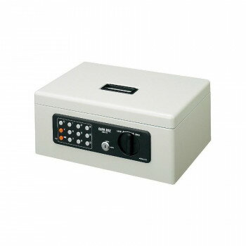 ※北海道、沖縄、離島に関しては別途送料がかかる場合があります。暗証番号は0〜9の数字を最大で8桁まで自由に組み合わせて設定できます。別売のPCロックキットを取り付けられるセキュリティスロットが付いているので持ち去られるリスクを軽減します。コインカウンターはトレーから取り外して使用できるので、頻繁に使う際などに重宝します。また、カウンターには10枚ごとに刻みが付いているので、素早く集計できます。※各コインの変形・磨耗などにより厚みの誤差を生じることがありますので、コインカウンターの目盛は目安としてご利用ください。※開梱時に電池が消耗している場合がありますので、早めに新しい乾電池に交換してください。サイズ外寸法:W357×D259×H152mm、内寸法:W307×D228×H84mm個装サイズ：33×39×22cm重量個装重量：5012g素材・材質本体:鋼板(焼付塗装)前面パネル:ABSトレー:R-ABS仕様サイズ:A4シリンダー錠・テンキー付き再生材配合率:トレー/R-ABS10%以上単4形乾電池(モニター電池)付属品鍵2個、書類押さえ(フタ裏)付き、単4形乾電池4本付き(モニター電池)生産国中国fk094igrjs暗証番号は0〜9の数字を最大で8桁まで自由に組み合わせて設定できます。別売のPCロックキットを取り付けられるセキュリティスロットが付いているので持ち去られるリスクを軽減します。コインカウンターはトレーから取り外して使用できるので、頻繁に使う際などに重宝します。また、カウンターには10枚ごとに刻みが付いているので、素早く集計できます。●こちらの商品は、北海道・沖縄・離島への配送は、別途送料がかかる場合がございますので、予めご了承くださいませ。