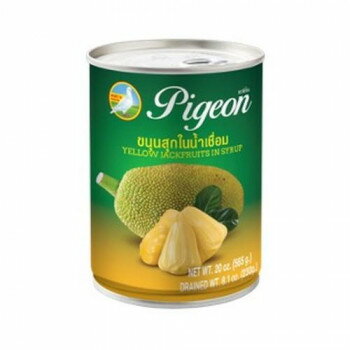 同梱・代引不可ピジョン　ジャックフルーツのシロップ漬け　565g 　24個セット