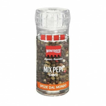 Red Pepper - 同梱・代引不可モントスコ ミックスペッパー(プラスチックミル) 35g 8個セット 077006