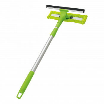 伸縮式のワイパーモップワイパーモップ、掃除モップ、窓拭き、ハンディモップ、網戸掃除、窓掃除、水切..