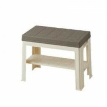 吉川国　エントランスベンチ　ブラウン