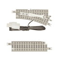 電動ポイントレール 55mm 右分岐 1本 + L55カットレール 1本入り R023