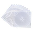 サンワサプライ Blu-ray・DVD・CDケース スリムタイプ 10枚セット クリア FCD-PU10CLN(2)
