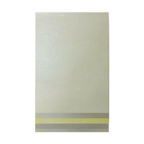 同梱不可新料紙　曲水　中字　5色セット　半懐紙　50枚 AG32-2