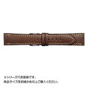 Emitta(エミッタ) 時計バンド ブッテーロ手縫い 20mm ブラウン (美錠:銀) EBH-B20