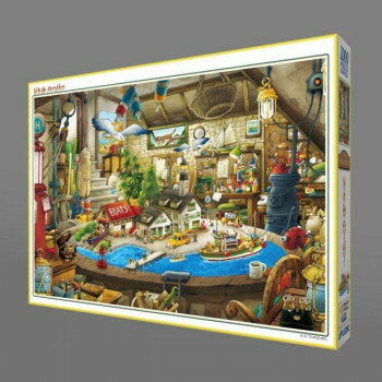 ジグソーパズル　渓川弘行　リトルハーバー　1000-859