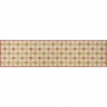 Rakuten - カキウチ ズレSTRONG キッチンマット180cm レトロ レッド 45×180cm