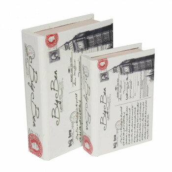 ブック型収納ボックス BOOK BOX 2個セット 28323