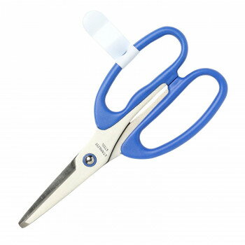 子供用工作ハサミ　155mm　ギザ刃・ヒゴ切付 UT-155