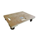 同梱不可木製平台車 60×30cm TC-6030(4)