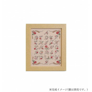 GARDEN PARTY フランス刺しゅうサンプラー Level3 アルファベットサンプラー GP-K12