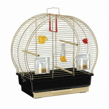 同梱不可ファープラスト カナリヤ・インコ用ケージセット ルナ2 ゴールド 52005502