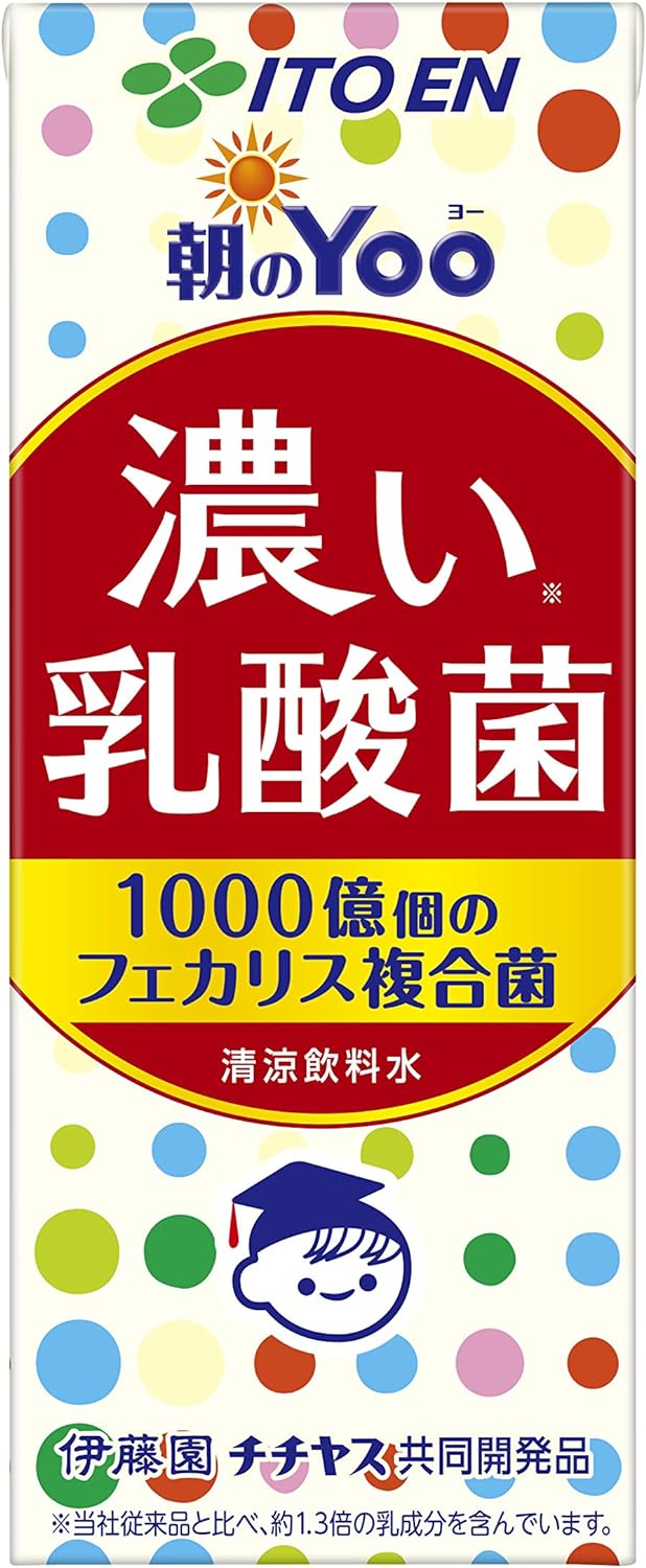 伊藤園 朝のYoo 濃い乳酸菌 200ml 1...の紹介画像2