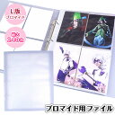【ブロマイド専用】 ブロマイド 収納 大容量 L版 写真 保管 ホルダー ファイル 30ページ アルバム 240枚 リングバインダー 無地 推し活 アイドル アニメ 推し フォトケース フォトアルバム L版写真 リフィル 透明 クリア 収納ファイル 収納ホルダー