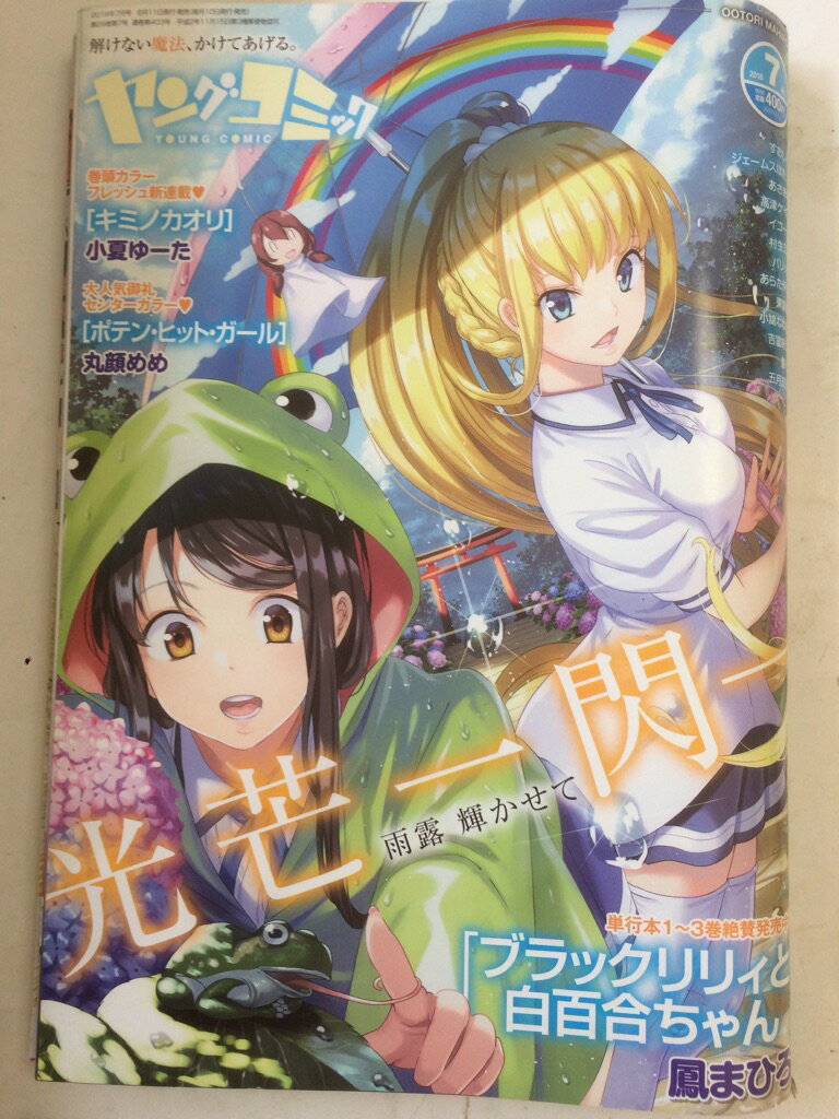 【午前9時までのご注文で即日弊社より発送！日曜は店休日】【中古】ヤングコミック 2018年 07 月号 [雑誌]