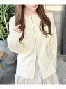 【SALE/30%OFF】INGNI/(W)オフショルジップニットCD INGNI イング トップス カーディガン ホワイト グレー ブラック ピンク【RBA_...