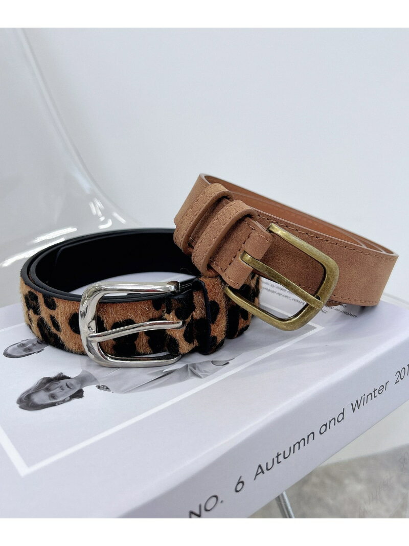 アソートベルト INGNI イング ファッション雑貨 ベルト ブラウン[Rakuten Fashion]のサムネイル