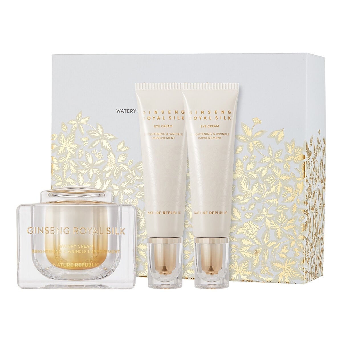 【送料無料】【NATURE REPUBLIC】ネイチャーリパブリック ジンセンロイヤルシルクウォータリークリーム企画セット