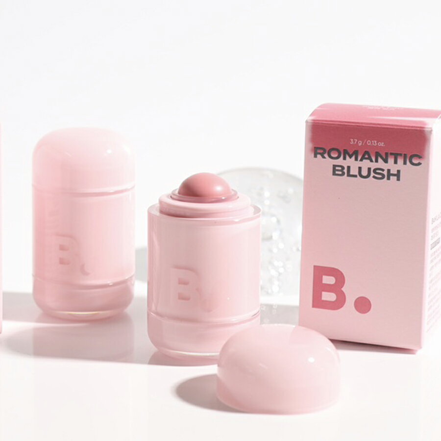 【送料無料】BANILA CO バニラコ 8種 ロマンティック ブラッシュ リップ&チーク | 血色感、ナチュラルメイク、リップカラー、すっぴんメイク (30日以内に国際発送、40日以内にお届け予定)