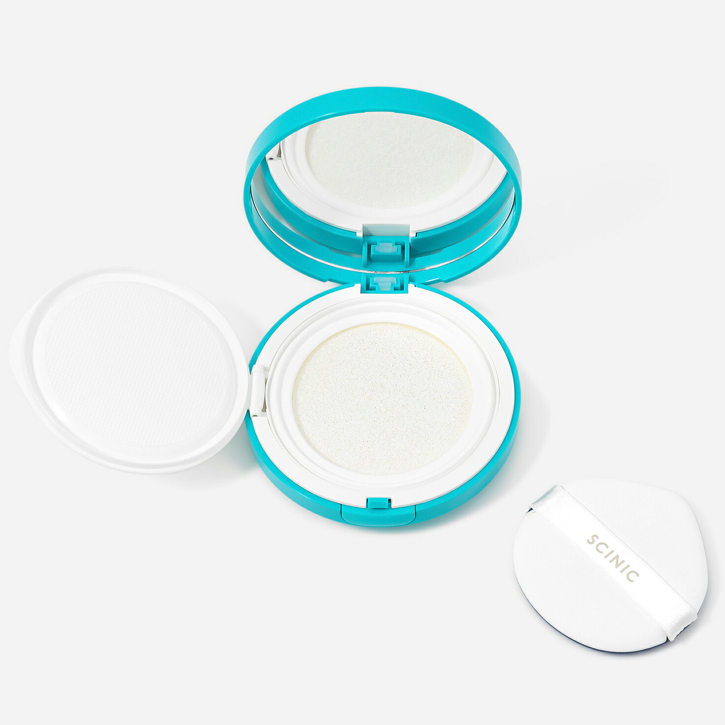 INHAK BEAUTYの【送料無料】 エンジョイオールラウンドエアリーサンクッションEX EX SPF50+ PA++++ 韓国正規品 韓国コスメ 素肌感 ナチュラル（30日以内に国際発送、40日以内にお届け予定）｜アングル3