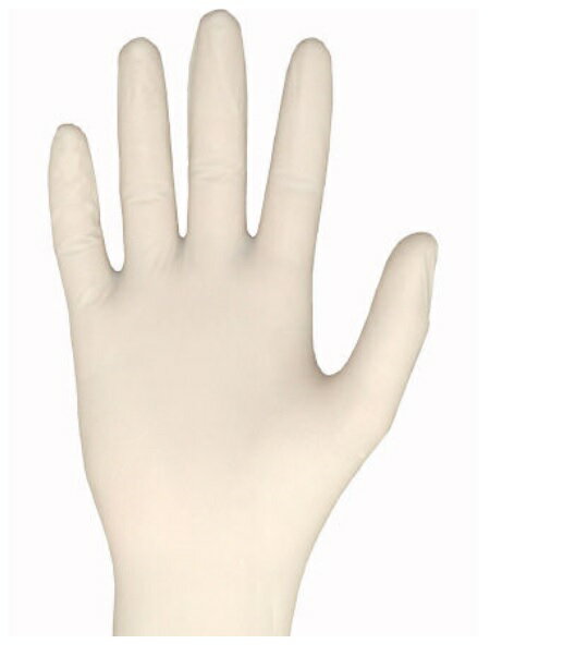 リーブル　バリアローブ No.2410 ラテックス手袋 ハイグリップ　パウダーフリー　Mサイズ　1箱（100枚入）使い捨て手袋 使い捨て 手袋（使い捨てグローブ）清潔