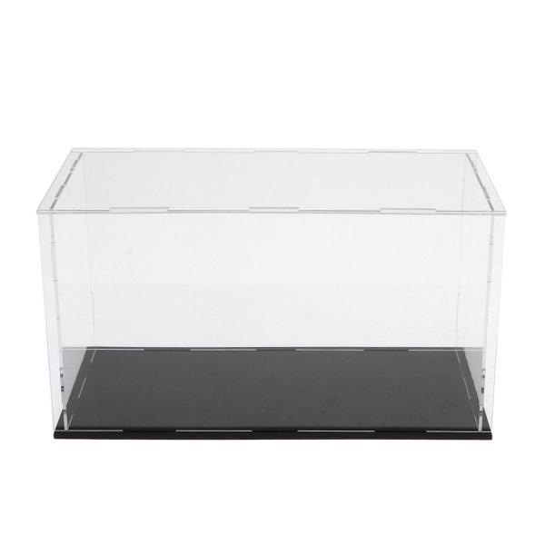 Rakuten - 透明アクリルディスプレイボックスケース収納ボックスオーガナイザー透明自立モデルカウンタートップボックスぬいぐるみ人形モデル人形ダイキャストカ