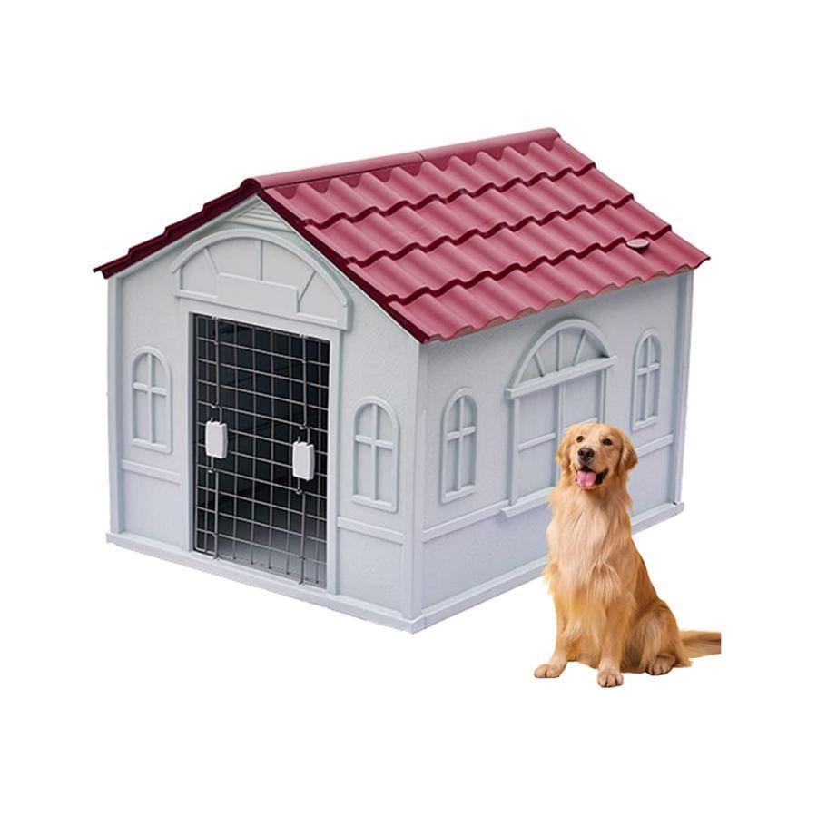 犬小屋 大型犬 プラスチック 犬小屋 屋外用 中型犬 断熱 犬小屋 屋外用 小型犬 犬小屋 室内 屋外 大型犬 小型犬 中型犬用 夏用 涼しい 犬舎 屋外用 室内用 夏用