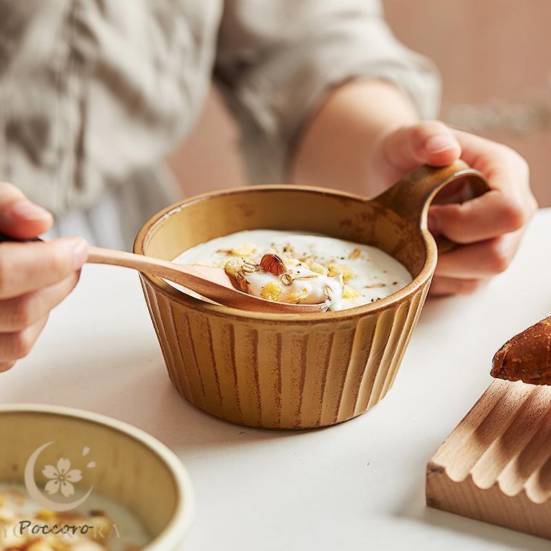 乐天商城 - マグカップ スープマグ スープカップ 食器 コーヒーカップ 和食器 ブラウン カフェオレ 削ぎ おしゃれ カフェ風 おうちカフェ シンプル みそ汁 キッチン 紅茶