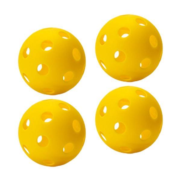 Rakuten - 屋内ピックルボール ボール 中空ボール 26 穴 トーナメント ピックルボール プロフェッショナル品質 74mm 公認トーナメントプレイ用