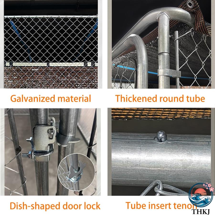 四角い形のウサギ用ケージ、大型の金属製鶏小屋、...の紹介画像3