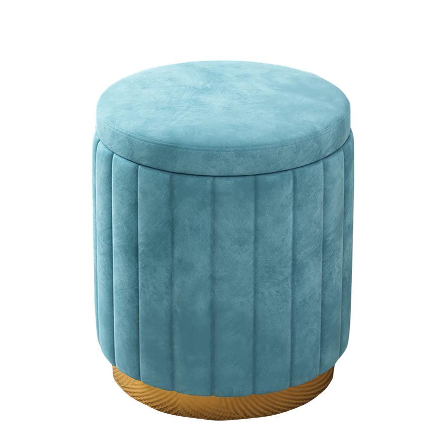 乐天商城 - ドレッサーチェア 化粧椅子イス ドレッサーチェア収納 おしゃれ かわいい イス鏡台用 丸いドレッシングスツール 北欧のベルベットのスツール 装飾家具 家庭用